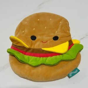 Squishmallows Hamburger Zipper Pouch